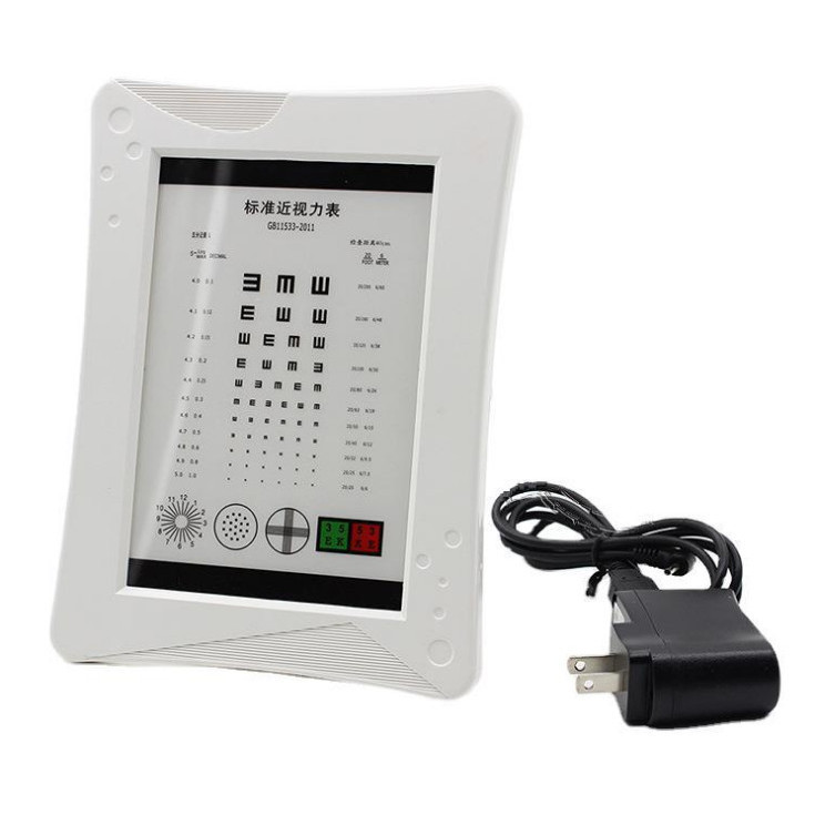 Test Instruments - 안경용 LED 노안 시력표, 휴대용 근접