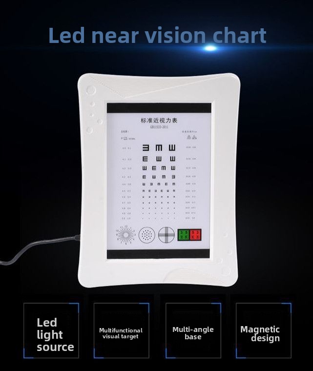 안경용 LED 노안 시력표, 휴대용 근접 측정기, 안경 - Test Instruments 리뷰 및 가격